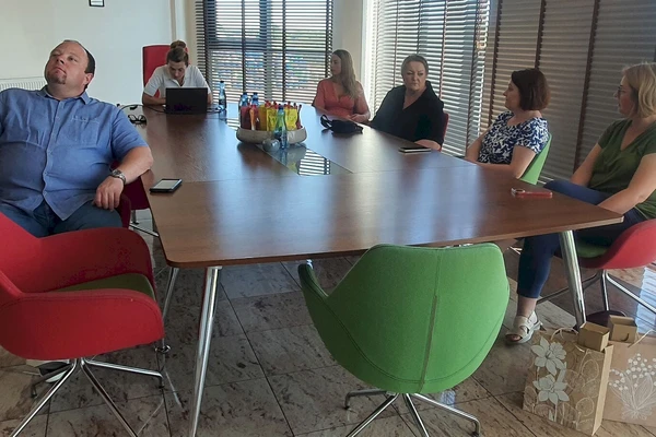 Wyjazd pracowników Uniwersytetu Rolniczego do Ośrodka Promowania i Wspierania Przedsiębiorczości Rolnej w Sandomierzu 08