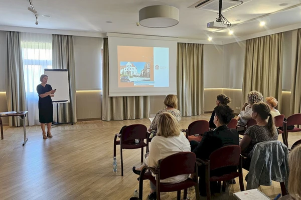 Wyjazd pracowników Uniwersytetu Rolniczego do Ośrodka Promowania i Wspierania Przedsiębiorczości Rolnej w Sandomierzu 03